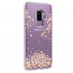 Spigen Liquid Crystal Blossom Crystal Case - тънък качествен термополиуретанов кейс за Samsung Galaxy S9 Plus (прозрачен) 2