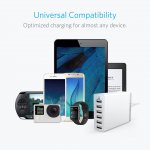 Anker PowerPort 6 Ports (60W) с PowerIQ и VoltageBoost - захранване с 6 x USB изхода за мобилни телефони и таблети (бял) 2