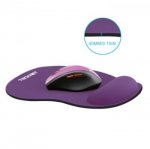 TeckNet G105 Office Mouse Pad - ергономична подложка за мишка с накитник (лилав) 2