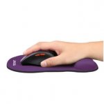 TeckNet G105 Office Mouse Pad - ергономична подложка за мишка с накитник (лилав) 3