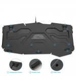 TeckNet X704 Gryphon LED Illuminated Gaming Keyboard - геймърска клавиатура с LED подсветка (за PC) 2