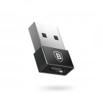 Baseus Exquisite USB Male To USB-C Female Adapter A01 - адаптер от USB мъжко към USB-C женско за мобилни устройства 5