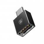 Baseus Exquisite USB-C Male To USB Female Adapter B01 - адаптер от USB-C мъжко към USB женско за мобилни устройства 2