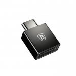 Baseus Exquisite USB-C Male To USB Female Adapter B01 - адаптер от USB-C мъжко към USB женско за мобилни устройства 4