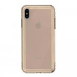 Baseus Safety Airbags Case - силиконов TPU калъф с най-висока степен на защита за iPhone XS, iPhone X (златист) 1