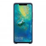 Huawei Silicone Cover Case - оригинален силиконов (TPU) калъф за Huawei Mate 20 Pro (син) 1