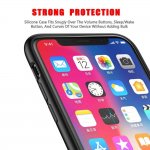 Baseus Original LSR Case - силиконов (TPU) калъф за iPhone XS (черен) 4