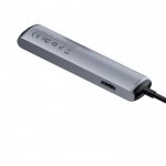 Baseus Mechanical Eye USB-C Hub - мултифункционален хъб за свързване на допълнителна периферия към MacBook и компютри с USB-C порт (тъмносив) 3