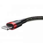 Baseus Cafule USB Lightning Cable (Special Edition) - Lightning USB кабел за iPhone, iPad и iPod с Lightning порт (200 см) (черен) 1