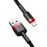 Baseus Cafule USB Lightning Cable (Special Edition) - Lightning USB кабел за iPhone, iPad и iPod с Lightning порт (200 см) (черен) 2