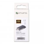 4smarts Adapter USB-C to HDMI - адаптер с поддръжка на 4K за свързване от USB-C към HDMI (тъмносив) 3