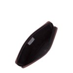 Knomo Barbican Leather Sleeve 12 - луксозен кожен калъф с цип за преносими компютри до 12 инча (кафяв)  3