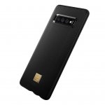 Spigen La Manon Classy Case - дизайнерски силиконов (TPU) кейс за Samsung Galaxy S10 Plus (черен)  2
