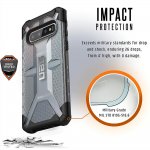 Urban Armor Gear Plasma - удароустойчив хибриден кейс за Samsung Galaxy S10 (прозрачен) 6