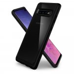 Spigen Ultra Hybrid Case - хибриден кейс с висока степен на защита за Samsung Galaxy S10 Plus (черен-прозрачен) 5