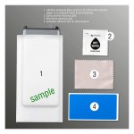 4smarts Second Glass UltraSonix with Colour Frame - калено стъклено защитно покритие с извити ръбове за Samsung Galaxy S10 (черен-прозрачен) 3