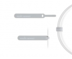 Moshi Lightning to USB Cable - USB кабел за iPhone X, iPhone 8, iPhone 7, iPad, iPod с Lightning (100 см) (бял) 3