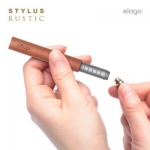 Elago Stylus Pen Rustic - дървена писалка за iPhone, iPad, iPod и капацитивни дисплеи (лешник) 1