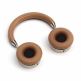 Satechi Wireless On-Ear Headphones - безжични слушалки с микрофон и управление на звука (златист) 2