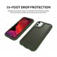 Griffin Survivor Extreme - защита от най-висок клас за iPhone 11 (зелен-прозрачен) 2