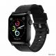 Nomad Active Strap Modern Leather - кожена (естествена кожа) каишка за Apple Watch 42мм, 44мм (черен) 3