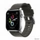 Nomad Active Strap Modern Leather - кожена (естествена кожа) каишка за Apple Watch 42мм, 44мм (кафяв-сребрист) 3