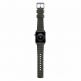 Nomad Active Strap Modern Leather - кожена (естествена кожа) каишка за Apple Watch 42мм, 44мм (кафяв-сребрист) 8