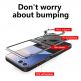Хибриден удароустойчив кейс с вградена поставка за Samsung Galaxy Z Flip8 - Techsuit CamGuard Pro Case (червен) 3