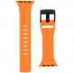 Urban Armor Gear Scout Strap - изключително здрава силиконова каишка за Apple Watch 42мм, 44мм (оранжев) 4