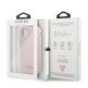 Guess Hard Silicone Case - силиконов (TPU) калъф за iPhone 11 Pro Max (розов) 4