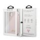 Guess Hard Silicone Case - силиконов (TPU) калъф за iPhone 11 (розов) 4