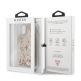 Guess Liquid Glitter Hearts Case - дизайнерски кейс с висока защита за iPhone 11 (златист) 4