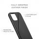 Native Union Clic Card Case - кожен (естествена кожа) кейс с джоб за кредитна карта за iPhone 11 (черен) 4