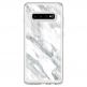 Spigen Ciel Cyrill Cecile Marble Case - дизайнерски удароустойчив кейс за Samsung Galaxy S10 Plus (бял) 1
