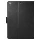 Spigen Folio Stand Case - кожен калъф и поставка за iPad 7 (2019) (черен) 5