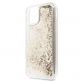 Guess Glitter Hard Case - дизайнерски кейс с висока защита за iPhone 11 Pro (златист) 2