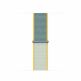 Apple Sunshine Sport Loop - оригинална текстилна каишка за Apple Watch 42мм, 44мм (зелен-жълт) 1