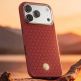 Удароустойчив кевларен кейс с MagSafe за iPhone 18 Pro Max, iPhone 17 Pro Max - Benks Magnetic Armor Pro Armor Grid Kevlar Metal Frame 600D Camera Control Button Case (red) 7