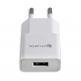 4smarts Wall Charger 12W and Lightning Cable MFI - комплект зарядно за ел. мрежа и сертифициран lightning кабел за устройства с Lightning вход (100см) (бял) (bulk) 2