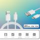 4smarts Wall Charger 12W and Lightning Cable MFI - комплект зарядно за ел. мрежа и сертифициран lightning кабел за устройства с Lightning вход (100см) (бял) (bulk) 4