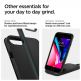 Spigen Neo Hybrid Case - хибриден кейс с висока степен на защита за iPhone SE (2020), iPhone 8, iPhone 7 (тъмносив) 4