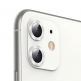 Baseus Alloy Protection Ring Lens Film - предпазни стъклени лещи за камерата на iPhone 11 (сребрист) 1