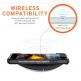 Urban Armor Gear Plasma Case - удароустойчив хибриден кейс за iPhone SE (2020), iPhone 8, iPhone 7, iPhone 6S, iPhone 6 (черен) 6