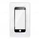 Torrii BodyGlass 3D Full Cover Glass - калено стъклено защитно покритие за целия дисплей на iPhone SE (2020), iPhone 8, iPhone 7 (прозрачен-черен) 1