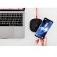 Adonit Wireless Charging Pad - поставка (пад) за безжично зареждане с технология за бързо зареждане за Qi съвместими устройства (прозрачен) 4
