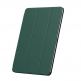Baseus Simplism Magnetic Leather Case - магнитен полиуретанов калъф с поставка за iPad Pro 11 (2020) (зелен) 11