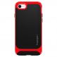 Spigen Neo Hybrid Case - хибриден кейс с висока степен на защита за iPhone SE (2020), iPhone 8, iPhone 7 (черен-червен) 1