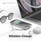 Elago Soft Silicone Case - силиконов (TPU) калъф за iPhone 12 mini (бял) 6
