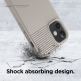 Elago Cushion Case - удароустойчив силиконов (TPU) калъф за iPhone 12 mini (бежов) 3