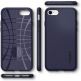 Spigen Liquid Air Case - силиконов (TPU) калъф с висока степен на защита за iPhone SE (2020), iPhone 8, iPhone 7 (тъмносин) 1